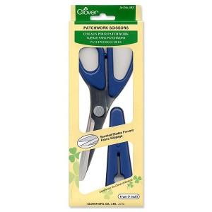 Clover patchwork scissors 7 inch (170mm)